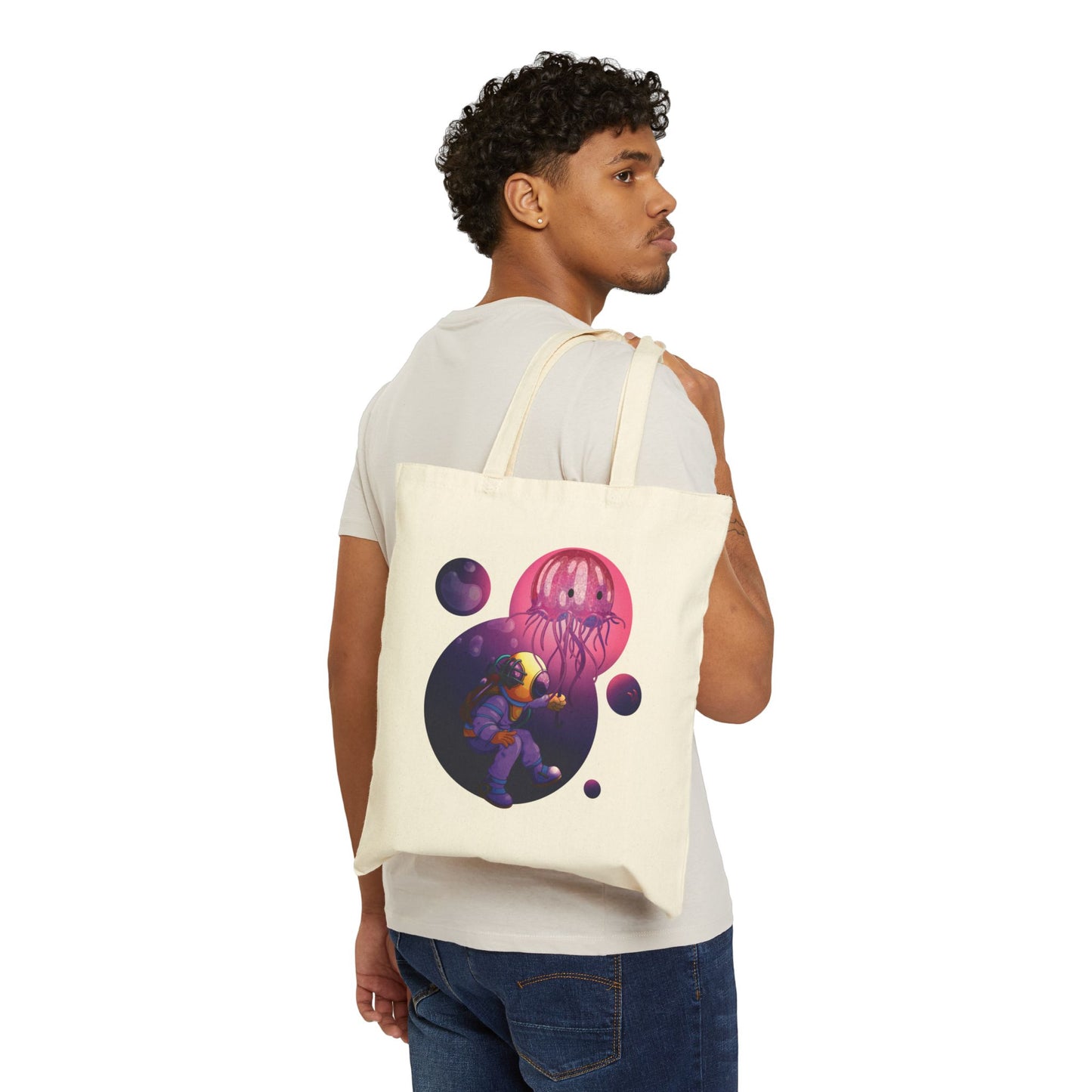 Deep Sea Diver Tote Bag