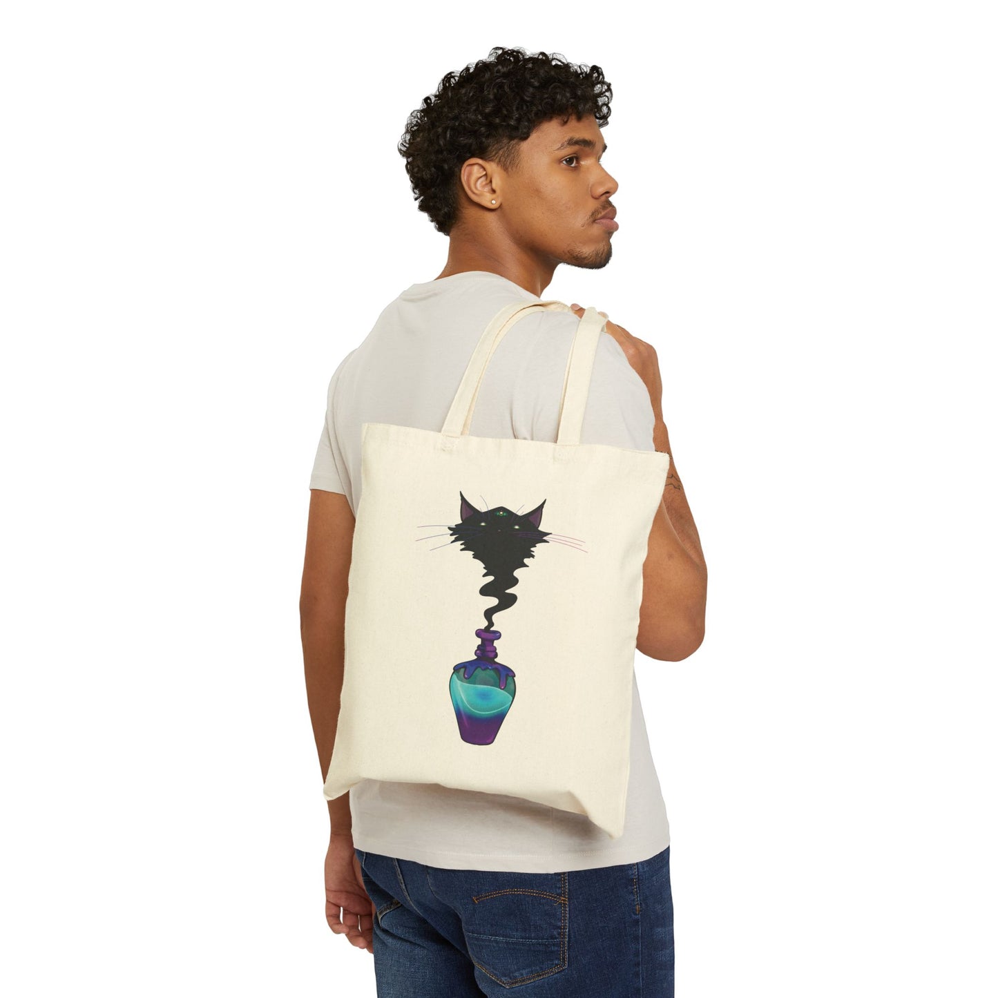 Black Cat Tote Bag