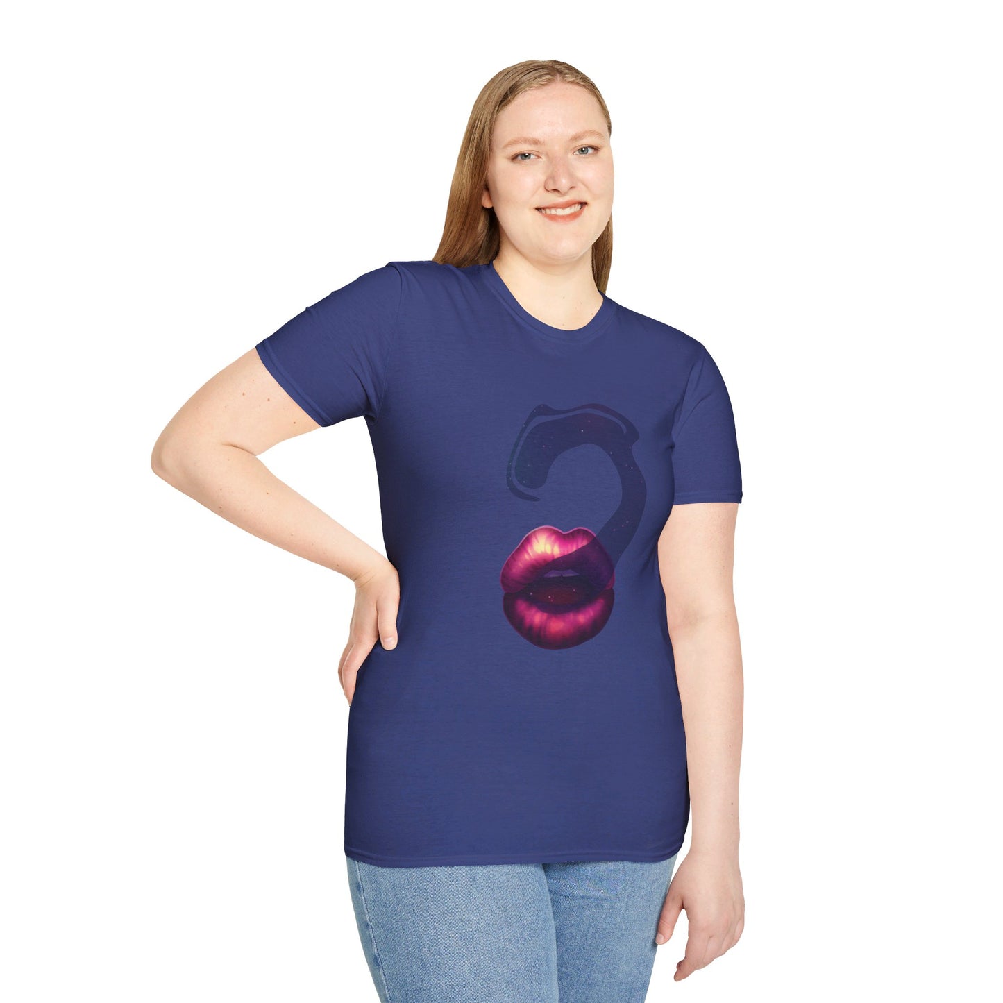 Kiss the Cosmos <3 Softstyle T-Shirt