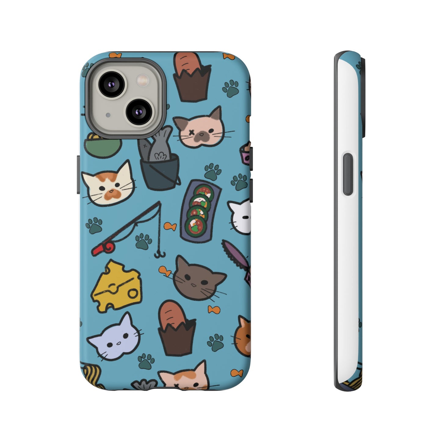 Cats! Blue Tough Cases